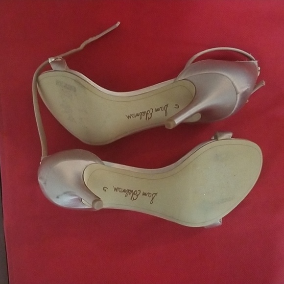 ❤ Sam Edelman Dressy Heel Front Strap w-Pearl Bead - Blush Pink - Picture 6 of 9